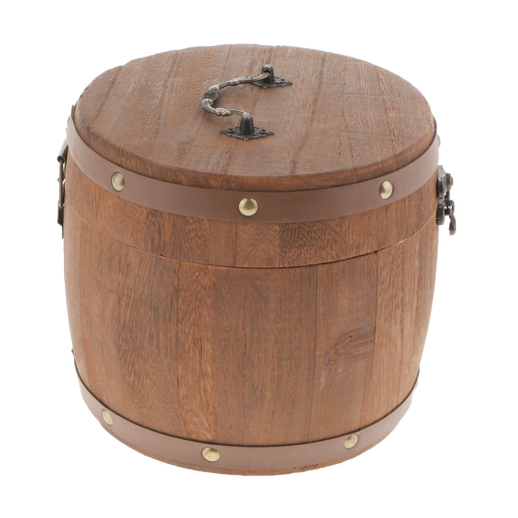 Food Storage Jars Plastic - Wooden Tea Canister Airtight Food Storage