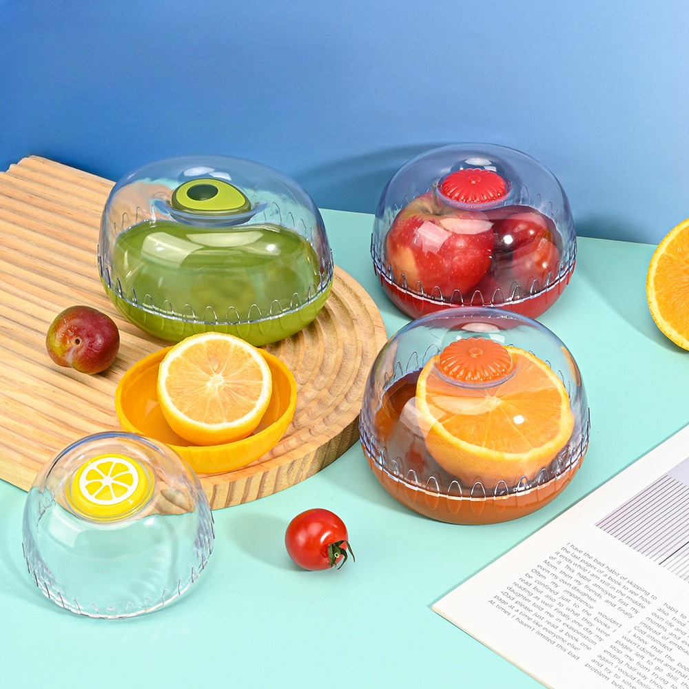 Food Storage Plastic Boxes - Vegetable Fruits Airtight Crisper Refrigerator Food