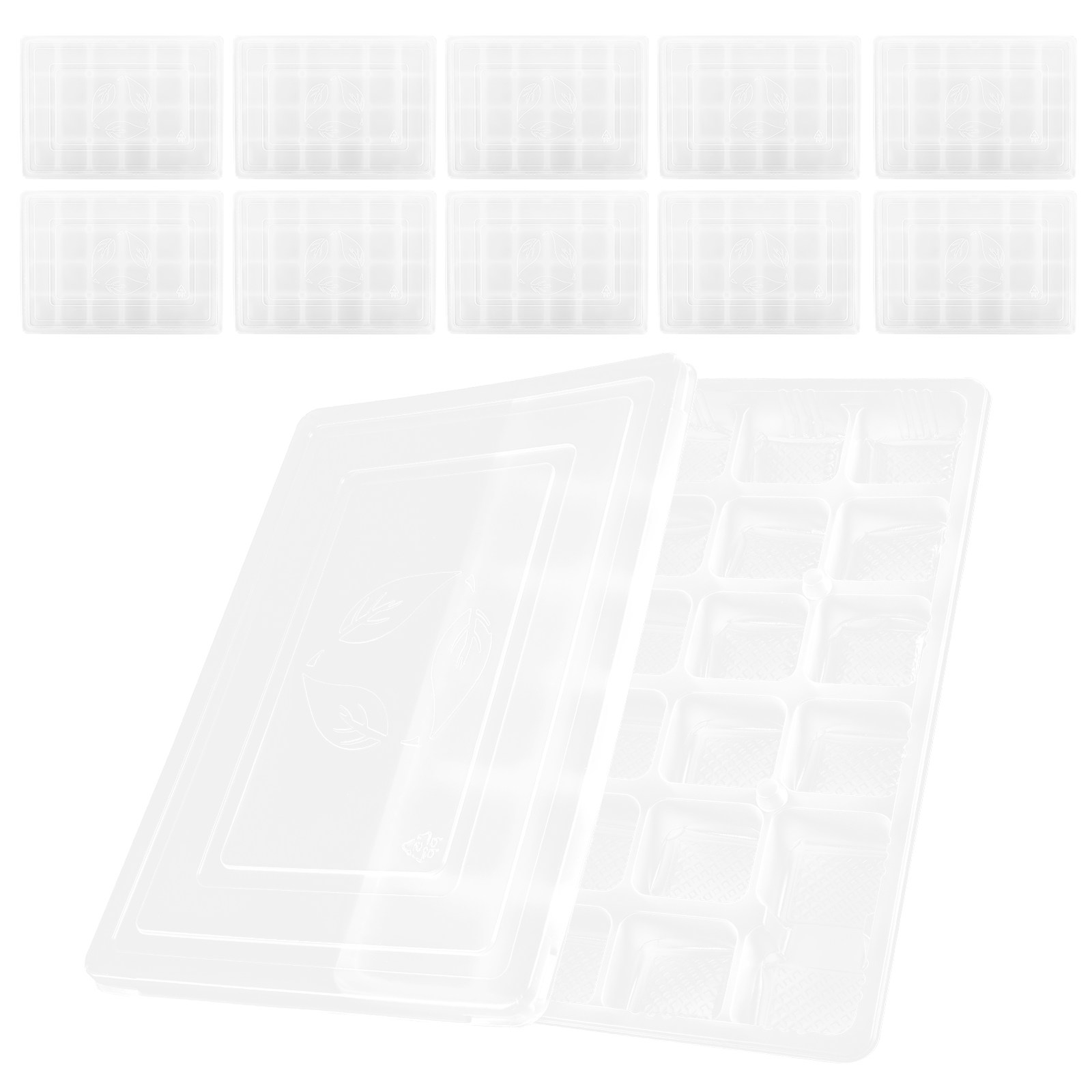 Food Storage Plastic Boxes - 10Set Dumpling Storage Box Refrigerator Freezer