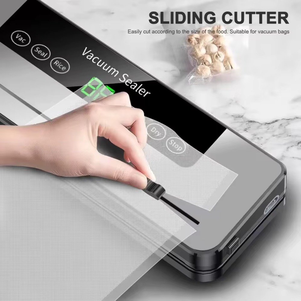 Food Storage Machine - Electric Vacuum Sealer Machine, Touch Button