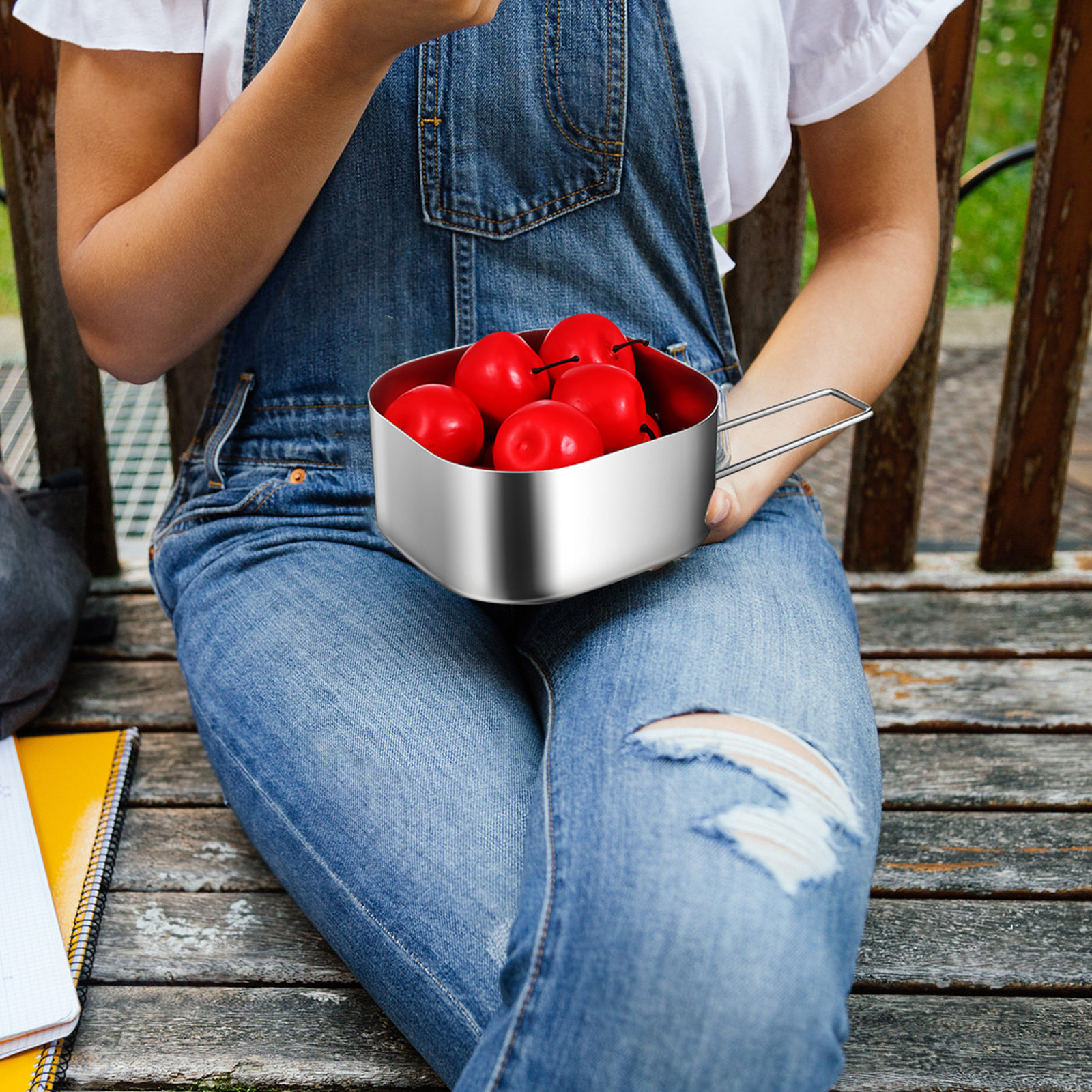 Food Storage Aluminum Containers - Aluminum Lunch Box Portable Outdoor Food