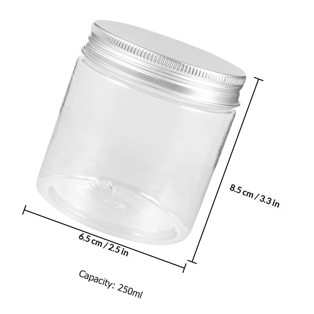 12Pcs Clear Small Mason Jars w - Food Storage Aluminum Containers 评论和价格