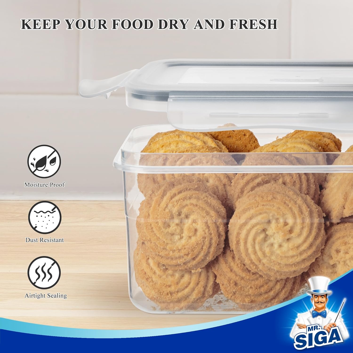 12 Pack Airtight Food Storage  - Food Storage Pantry 评论和价格