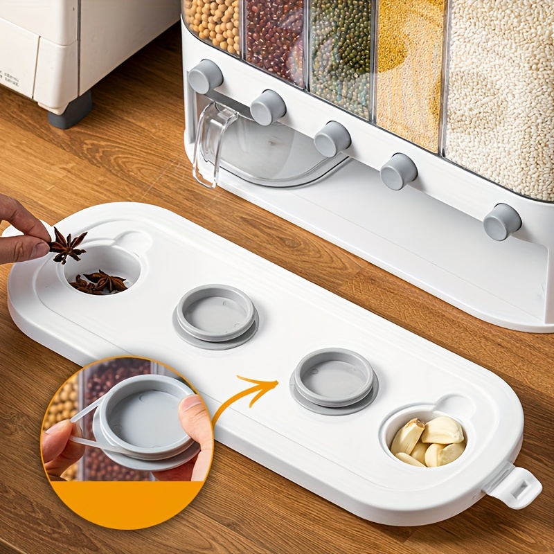 1pc Large Capacity Dry Food Di - Food Storage Without Pantry 评论和价格