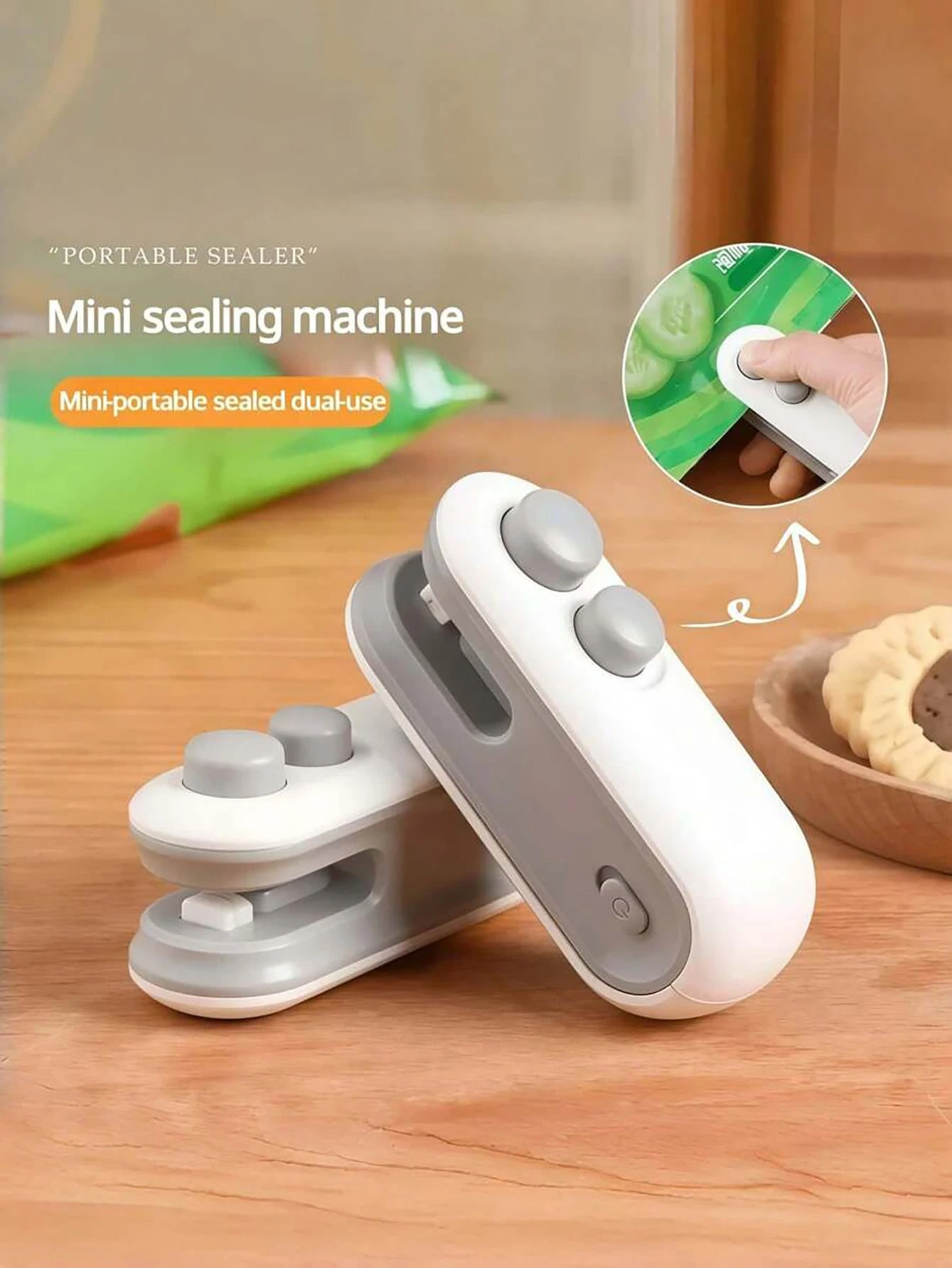 Mini Portable Snack Bag Sealer - Food Storage Machine 评论和价格