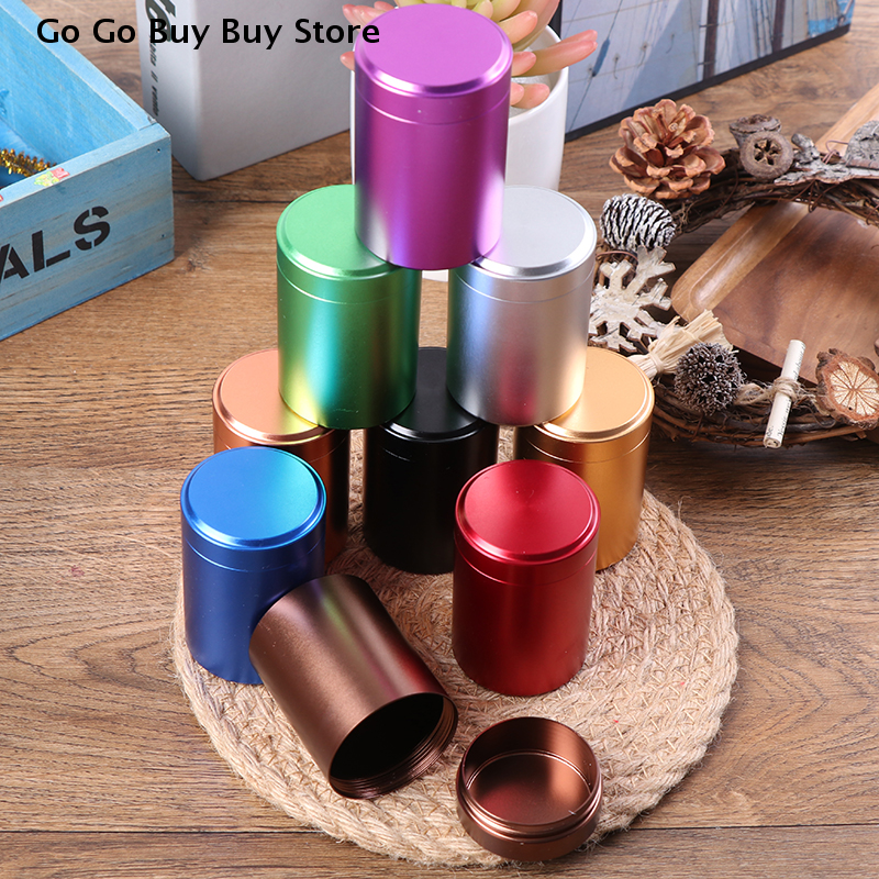 【ST】80ML Mini Metal Solid Colo - Food Storage Aluminum Containers 评论和价格