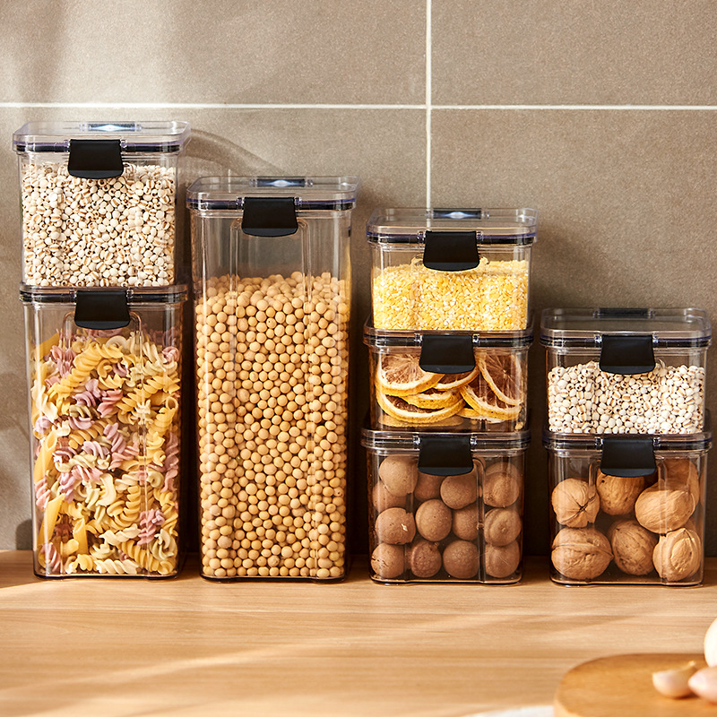 Sealed Jars Kitchen Grain Stor - Airtight Cereal Jar 评论和价格