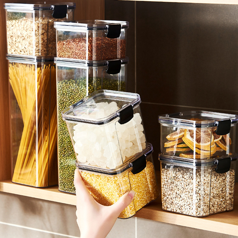 Sealed Jars Kitchen Grain Stor - Airtight Cereal Jar 评论和价格