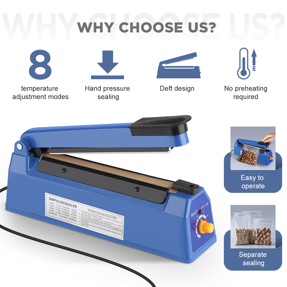 Impulse Sealer Machine Kitchen - Food Storage Machine 评论和价格