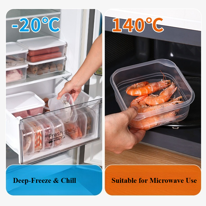 Food-Grade Freezing Container  - Food Storage Plastic Boxes 评论和价格
