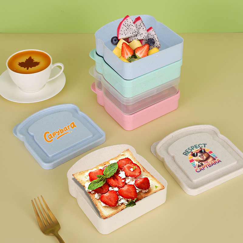 Capybara Sandwich Food Storage - Food Storage Jars Plastic 评论和价格
