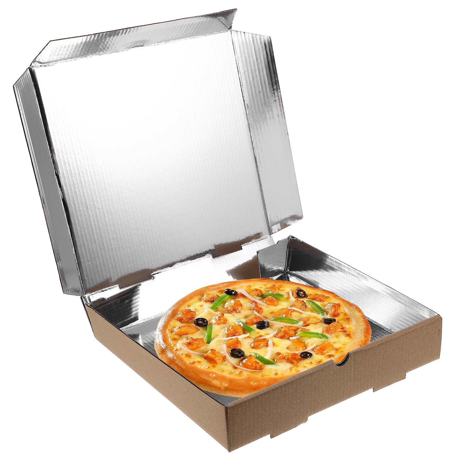 10pcs Pizza Box Thick Corrugat - Food Storage Plastic Boxes 评论和价格