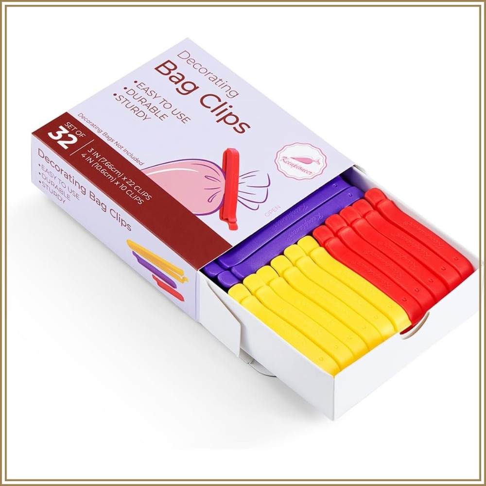 32 Pack Bag Sealing Clips, 3 & - Food Storage Reusable Bags 评论和价格