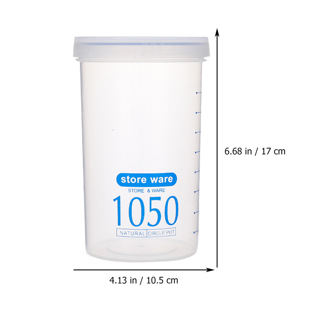2Pcs Premium Airtight Food Sto - Airtight Cereal Jar 评论和价格