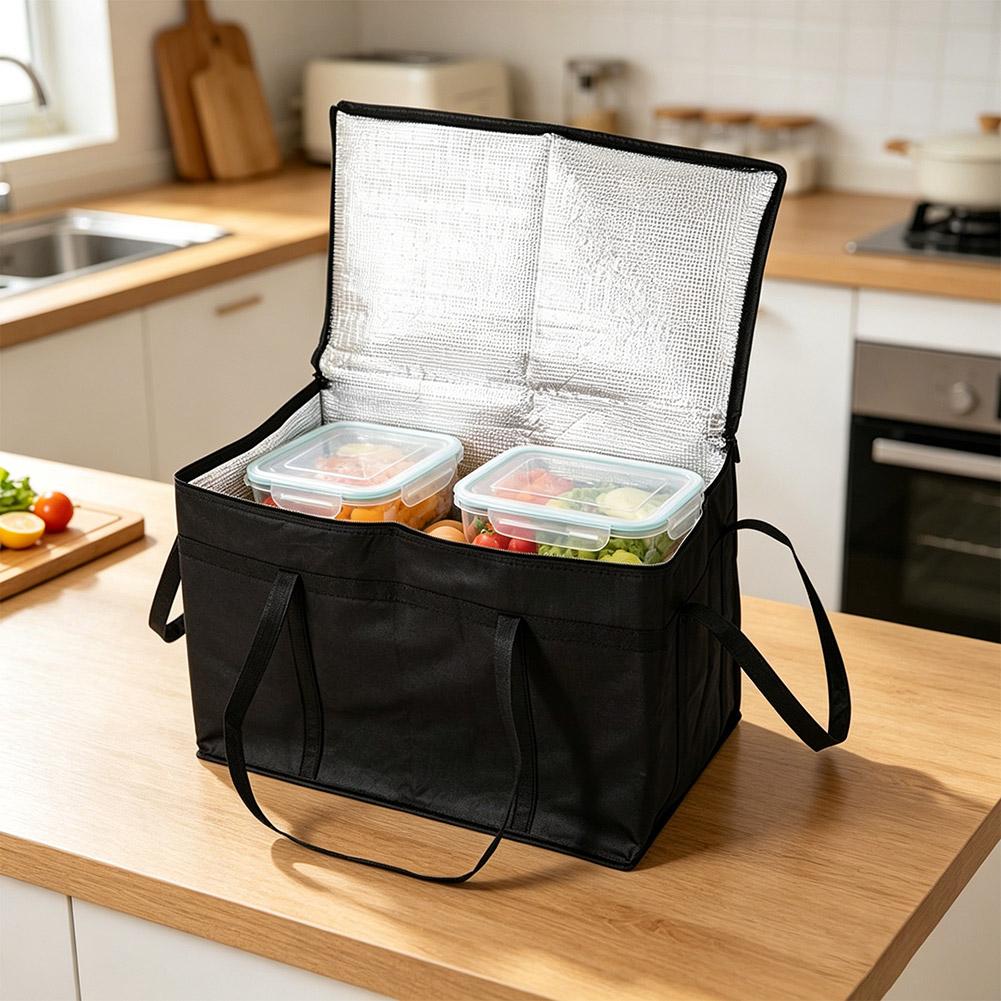 Insulated Thermal Tote Bag Big - Food Storage In Cooler 评论和价格