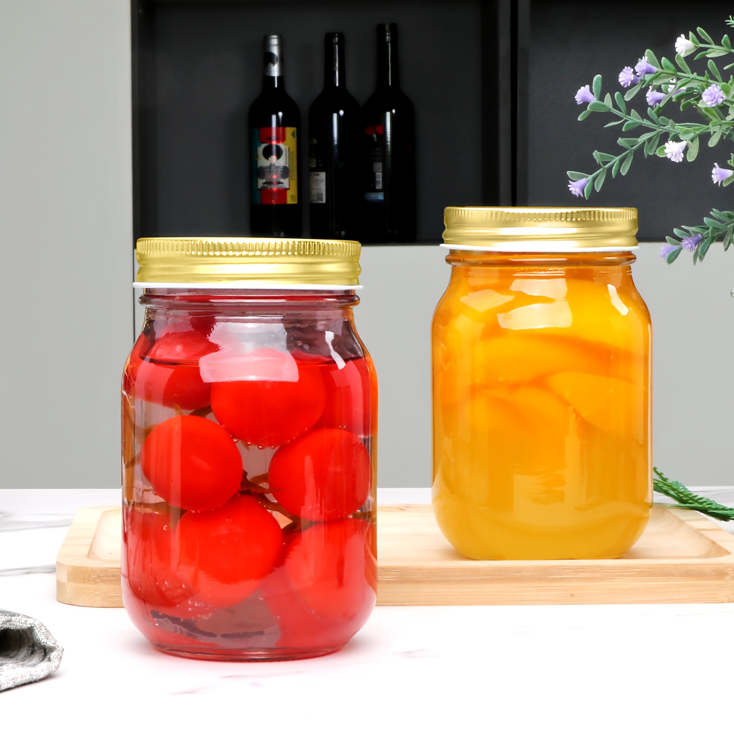 15-Piece Glass Mason Jar Set – - Food Storage Without Pantry 评论和价格