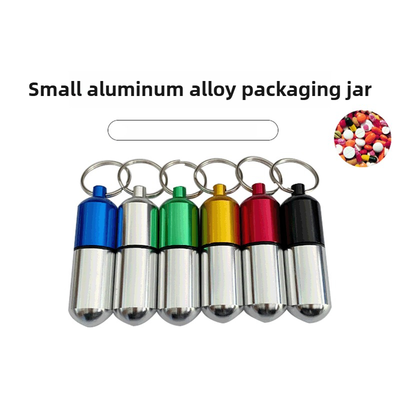1PC Waterproof Outdoor Medicin - Food Storage Aluminum Containers 评论和价格