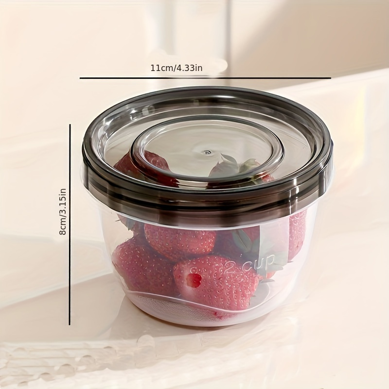 2 Transparent Sealed Food Stor - Food Storage Jars Plastic 评论和价格