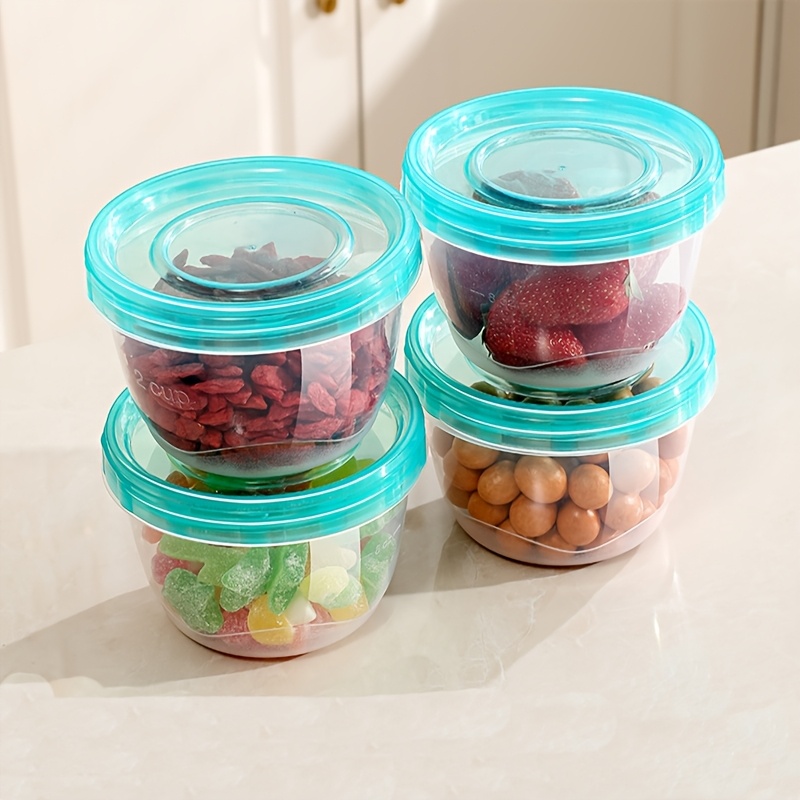 2 Transparent Sealed Food Stor - Food Storage Jars Plastic 评论和价格