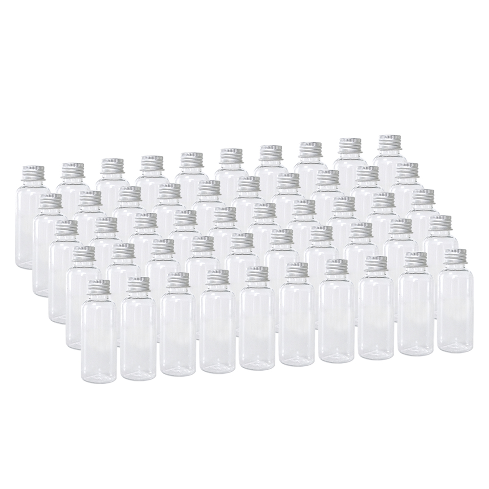 100Pcs Plastic Bottle With Alu - Food Storage Aluminum Containers 评论和价格