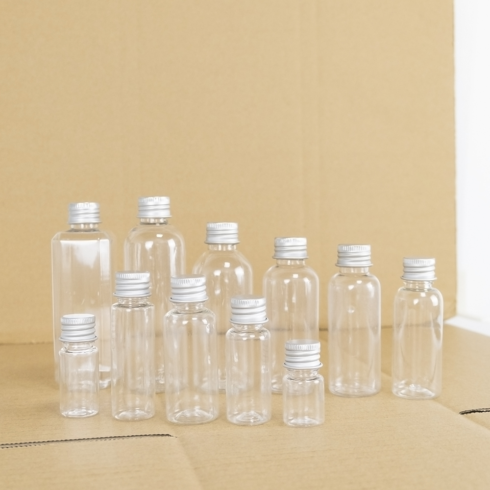 100Pcs Plastic Bottle With Alu - Food Storage Aluminum Containers 评论和价格