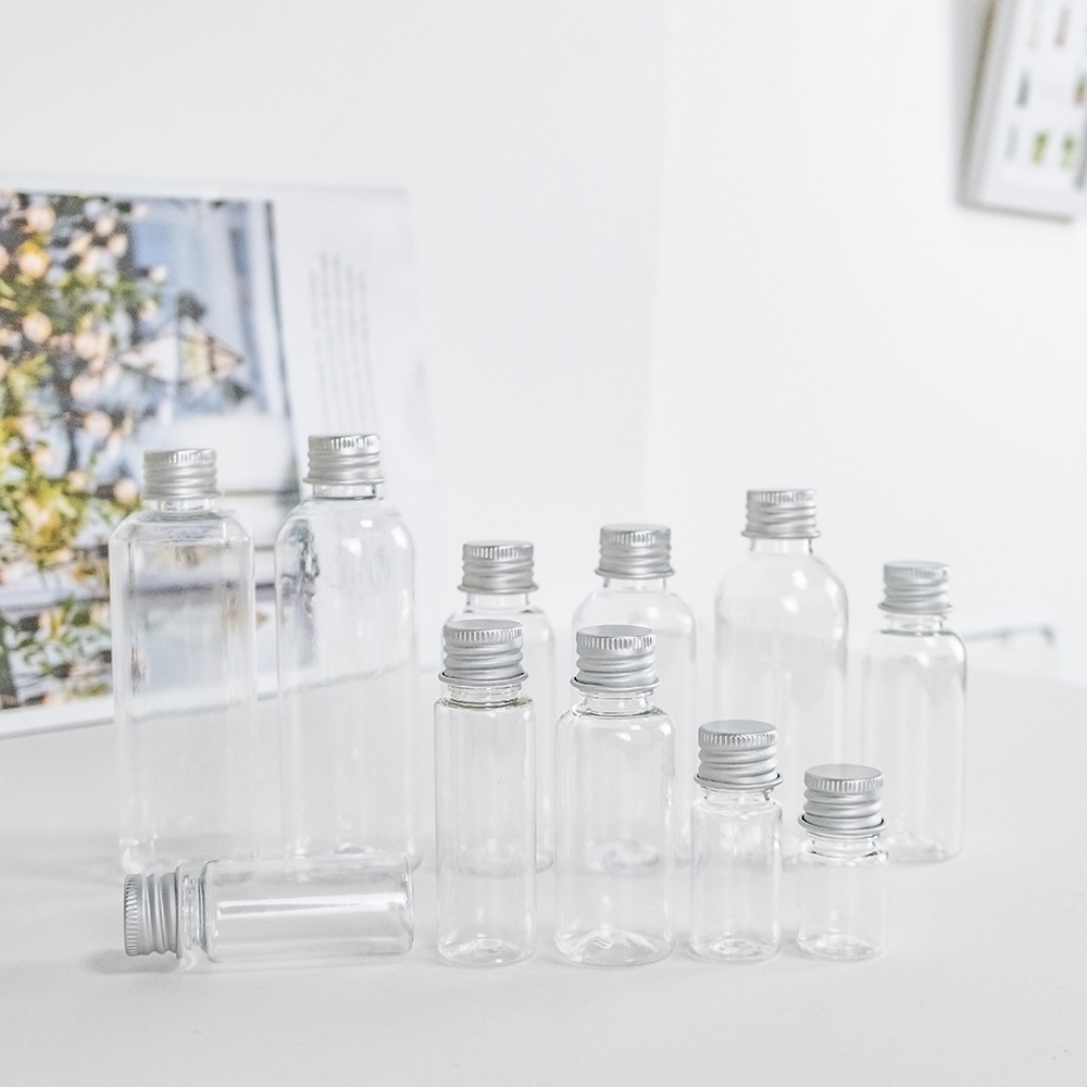 100Pcs Plastic Bottle With Alu - Food Storage Aluminum Containers 评论和价格