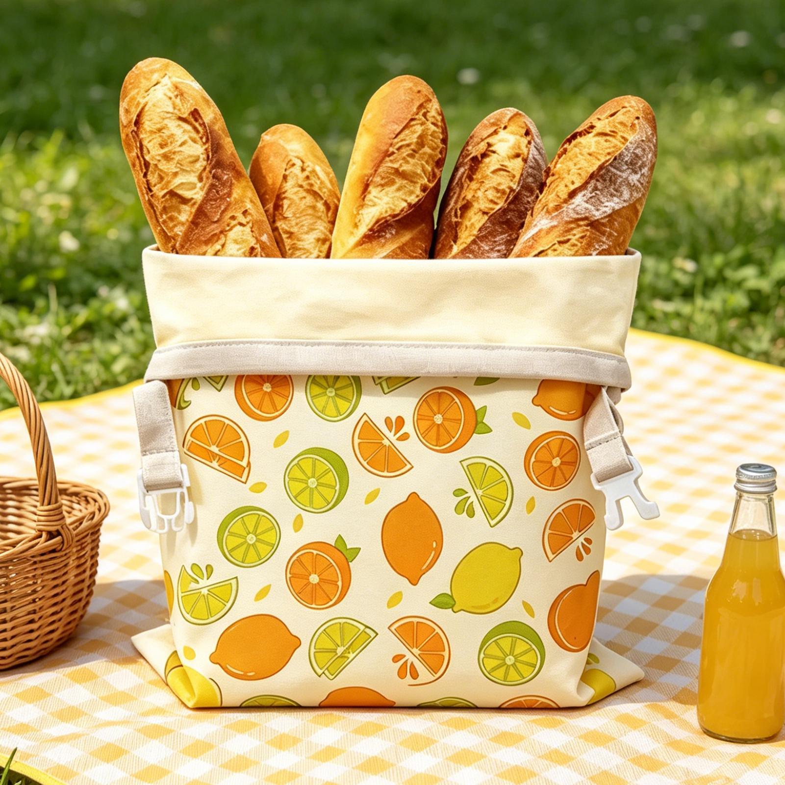 Beeswax Bread Bag Large Capaci - Food Storage Reusable Bags 评论和价格