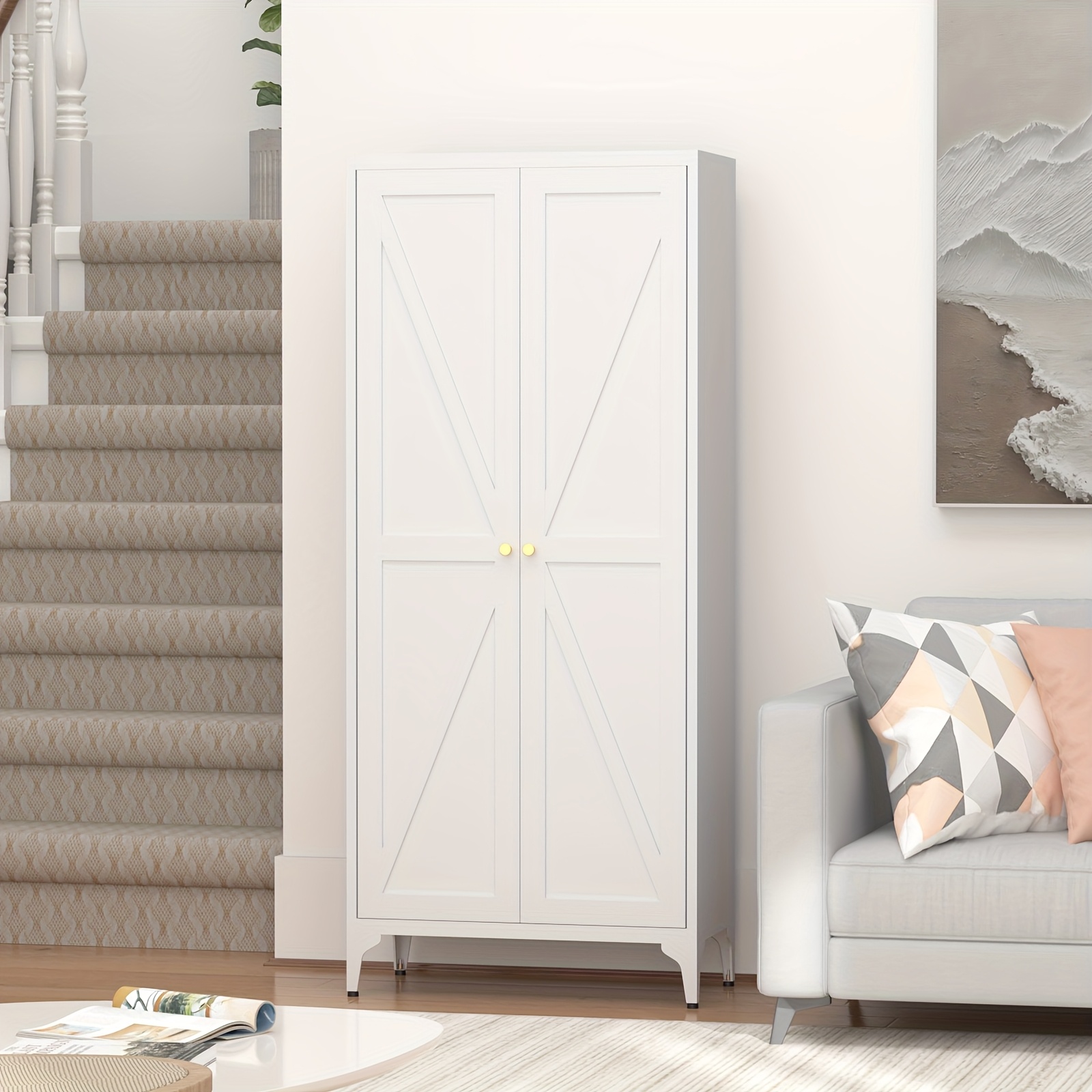 Metal Storage Cabinet, Metal K - Food Storage Without Pantry 评论和价格