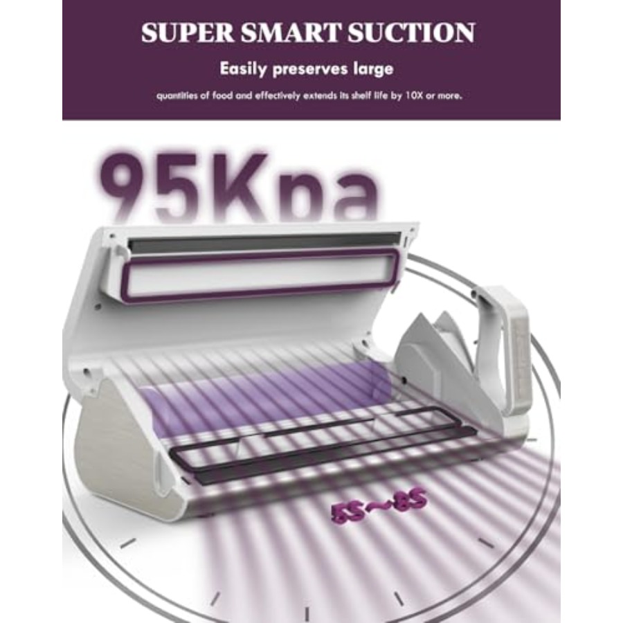 Vacuum Sealer Machine 95kPa 14 - Food Storage Machine 评论和价格