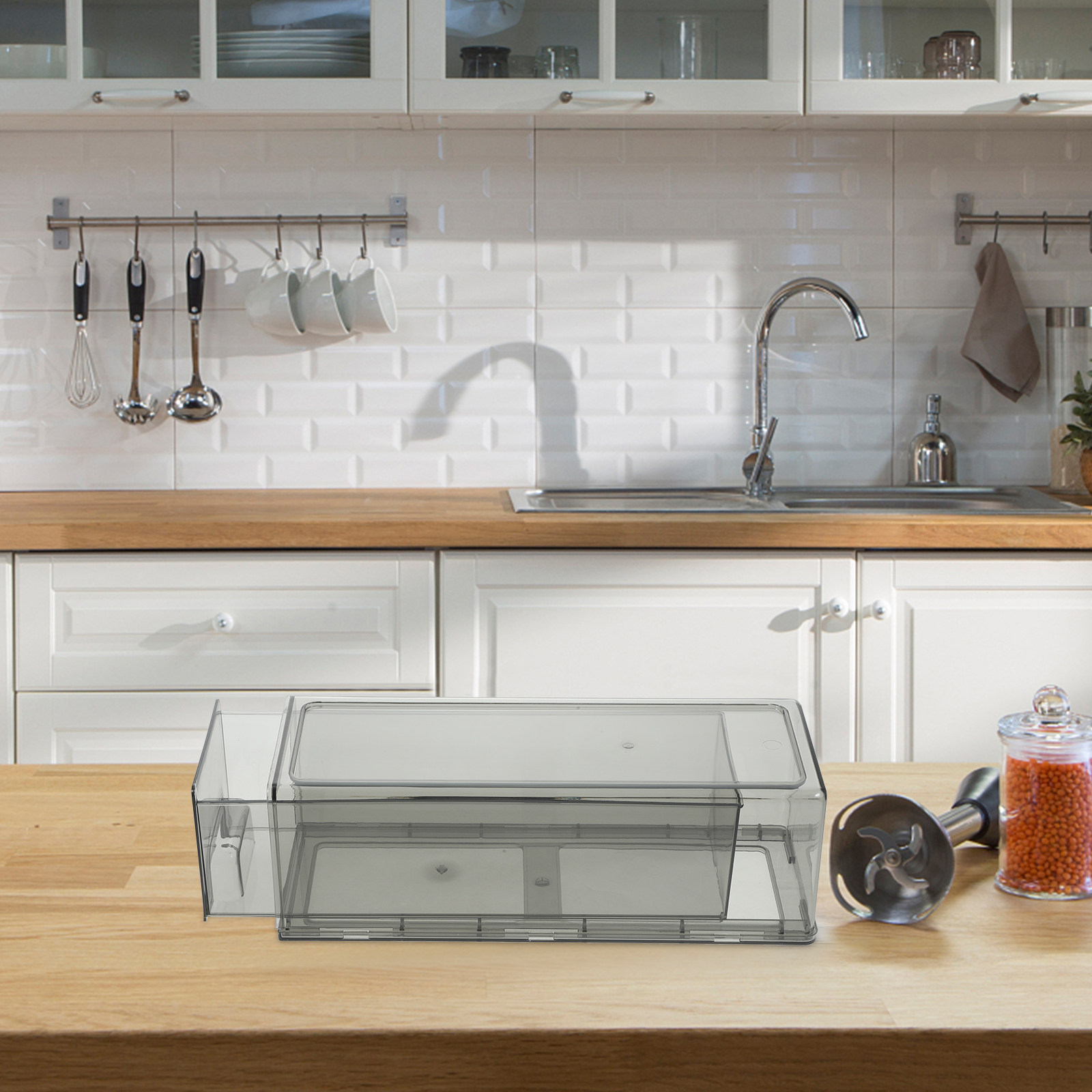 Stackable Refrigerator Organiz - Food Storage Without Pantry 评论和价格