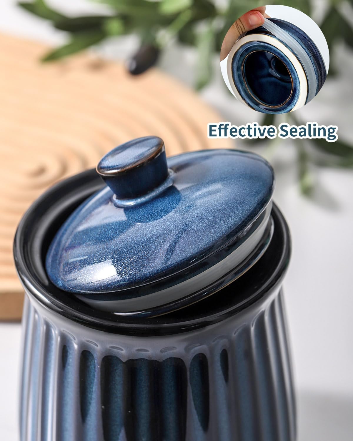 Ceramic Storage Containers, 35 - Food Storage Jars Plastic 评论和价格