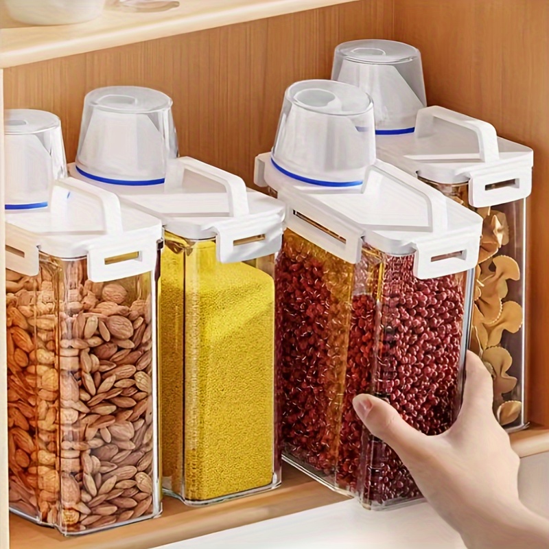 1pc Storage Container, Househo - Airtight Cereal Jar 评论和价格