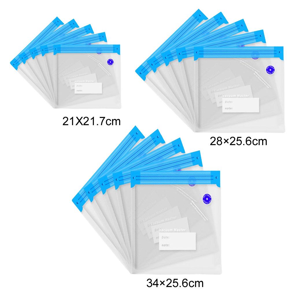 5Pieces Reusable Vacuum Food S - Food Storage Reusable Bags 评论和价格