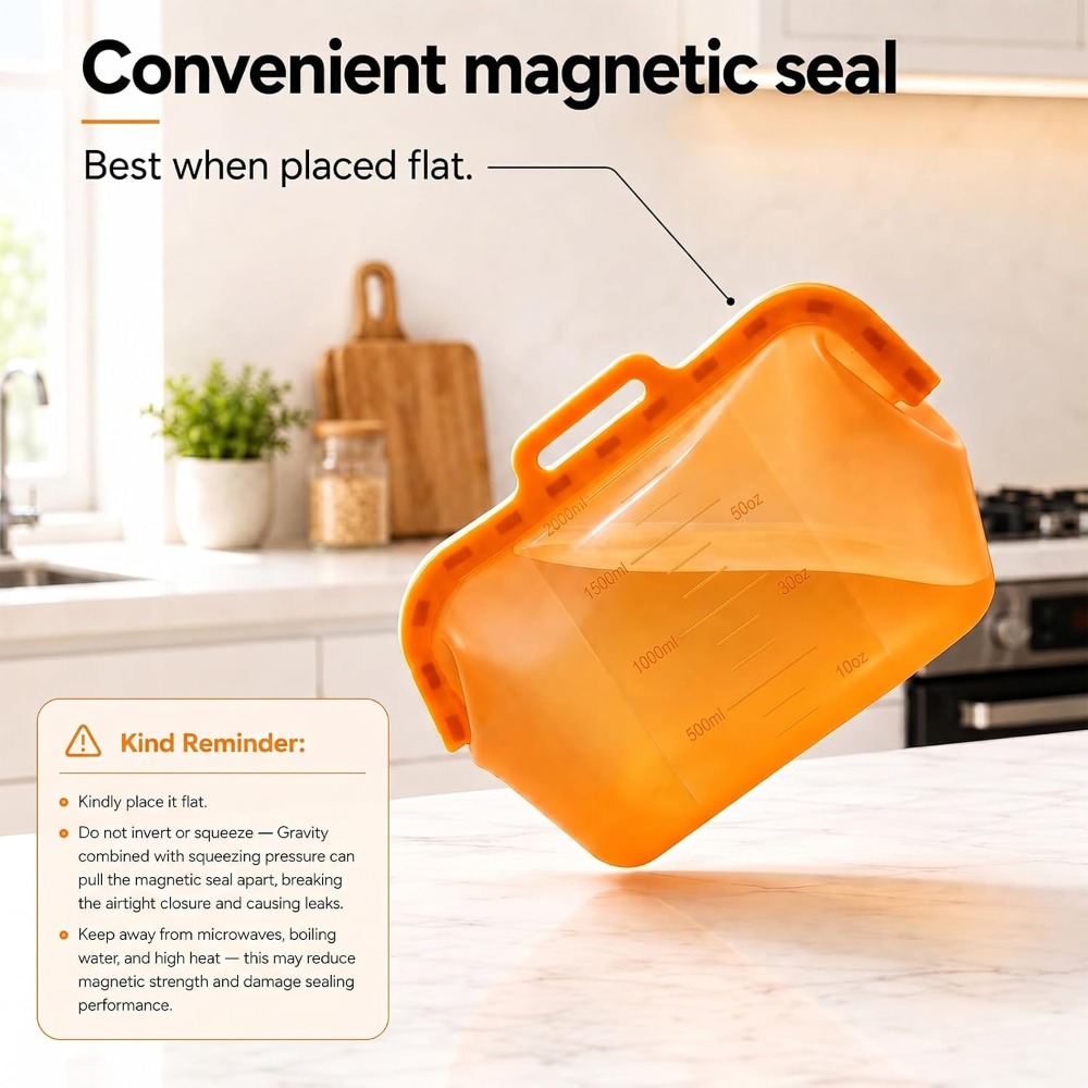 Reusable Silicone Food Storage - Food Storage Reusable Bags 评论和价格