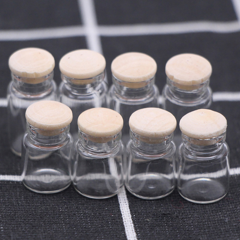 4PCS Dollhouse Miniature Trans - Food Storage Jars Plastic 评论和价格