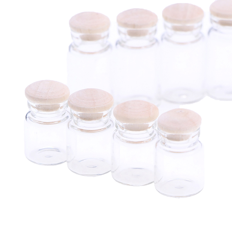 4PCS Dollhouse Miniature Trans - Food Storage Jars Plastic 评论和价格