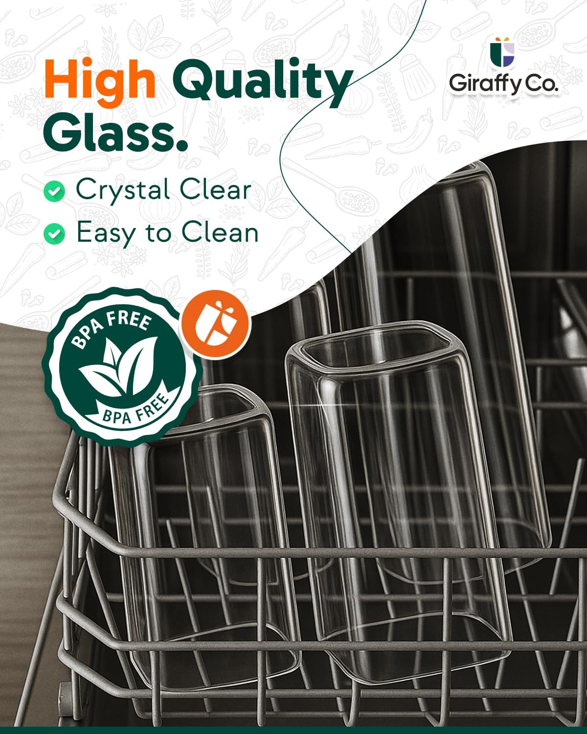 Glass Food Storage Jars with A - Food Storage Pantry 评论和价格