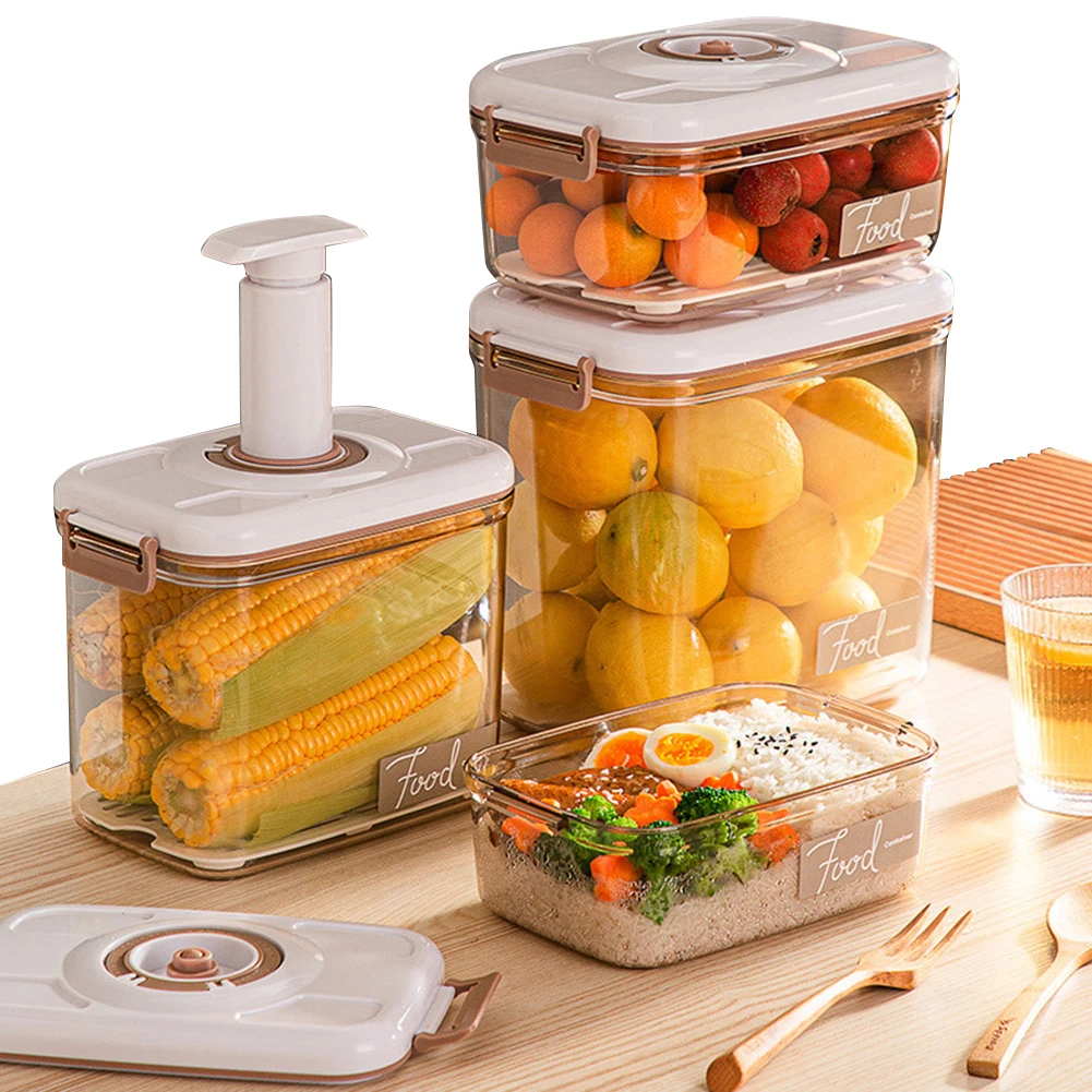 Vacuum Food Storage Box Vacuum - Food Storage Plastic Boxes 评论和价格