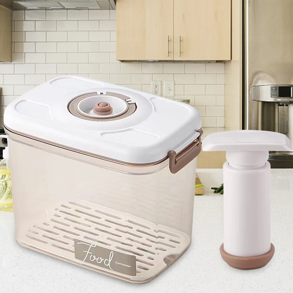 Vacuum Food Storage Box Vacuum - Food Storage Plastic Boxes 评论和价格