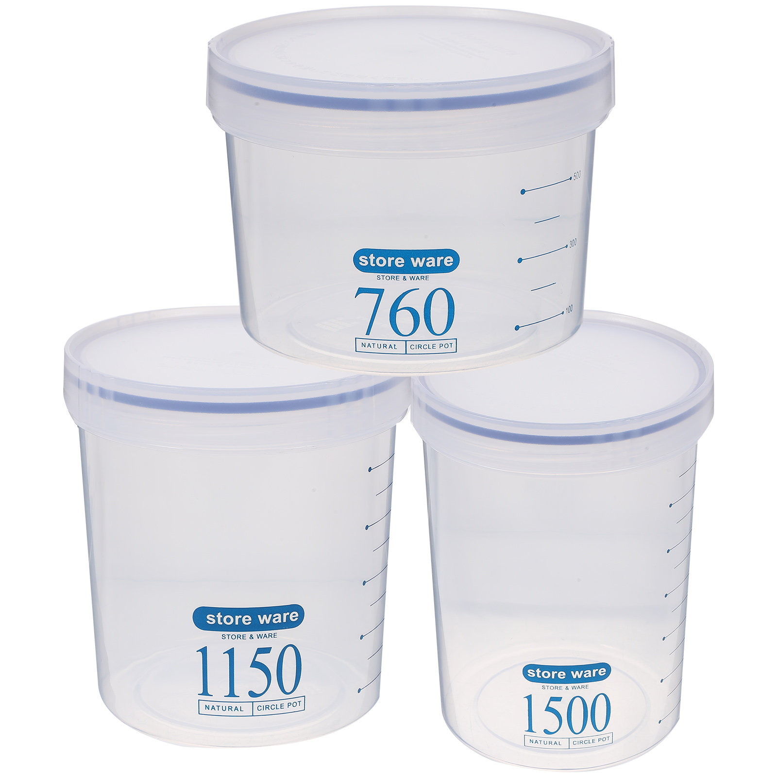 3Pcs Airtight Food Storage Jar - Airtight Cereal Jar 评论和价格