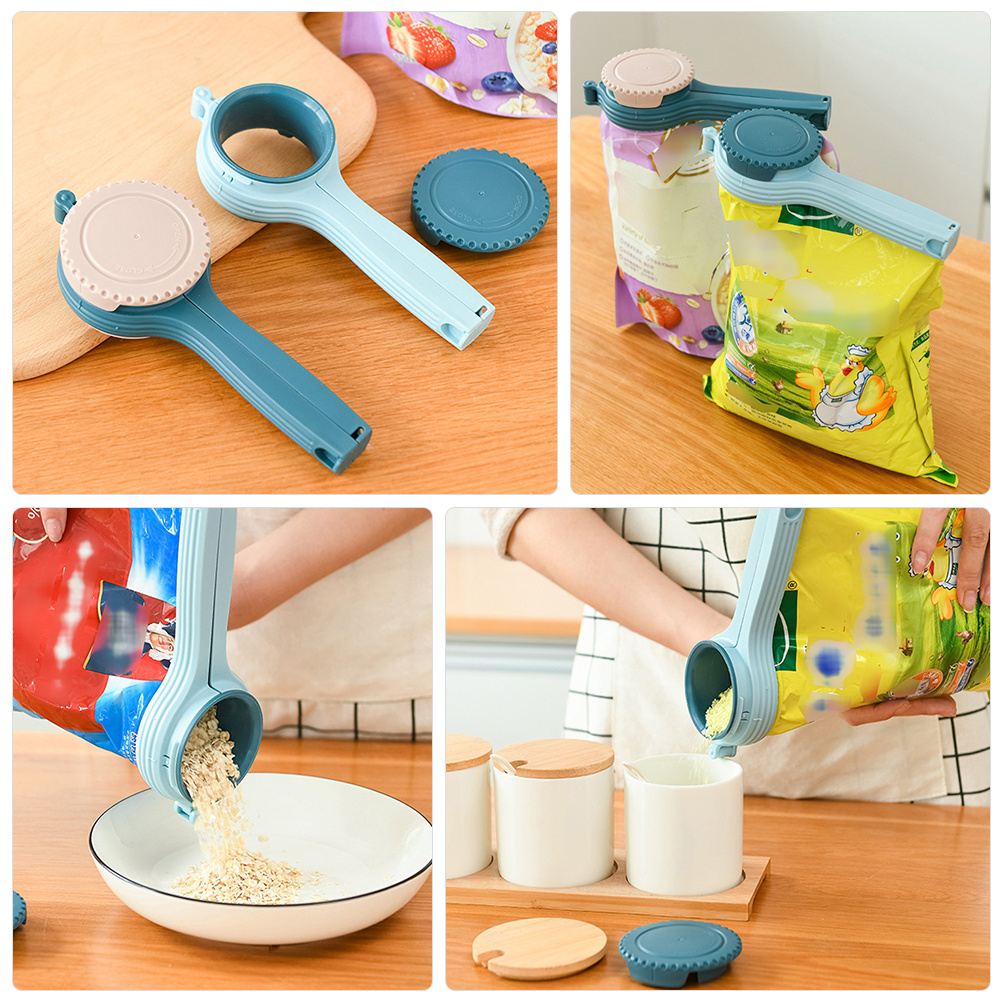 1Pcs Leakproof Bag Sealing Cla - Food Storage Roll Bags 评论和价格