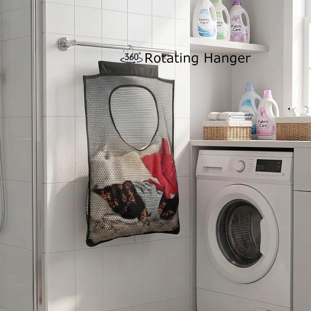 Breathable Mesh Laundry Hamper - Food Storage Reusable Bags 评论和价格