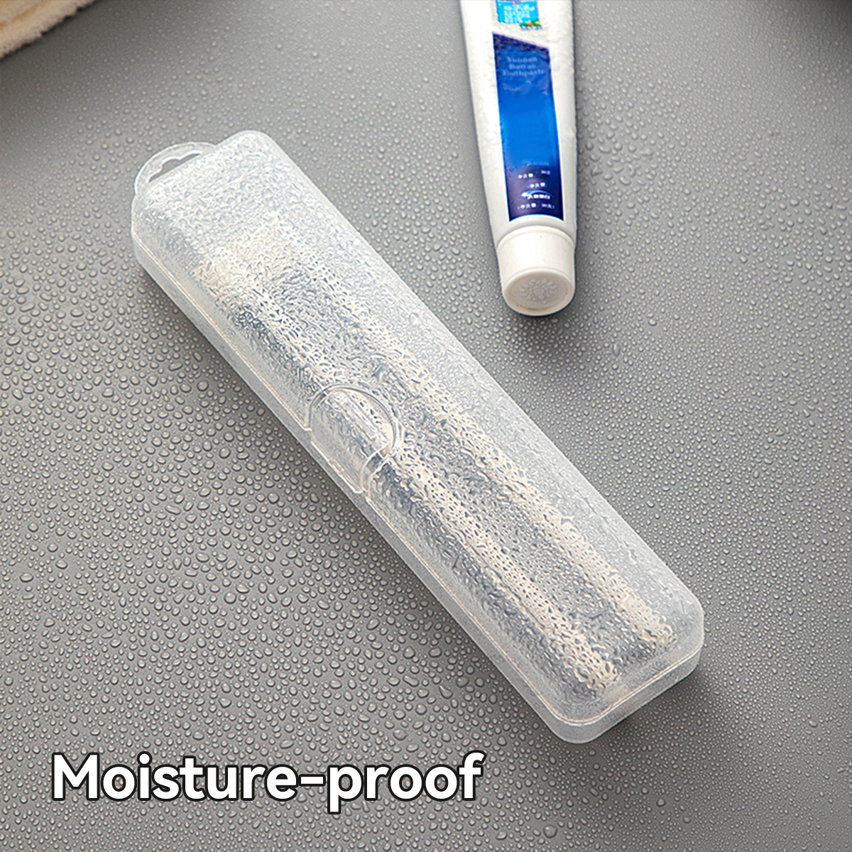 WORTHBUY Toothbrush Box Transp - Food Storage Jars Plastic 评论和价格