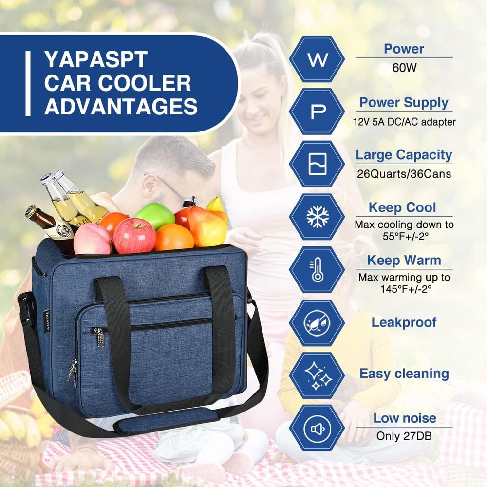 Portable 26-Quart Electric Veh - Food Storage In Cooler 评论和价格