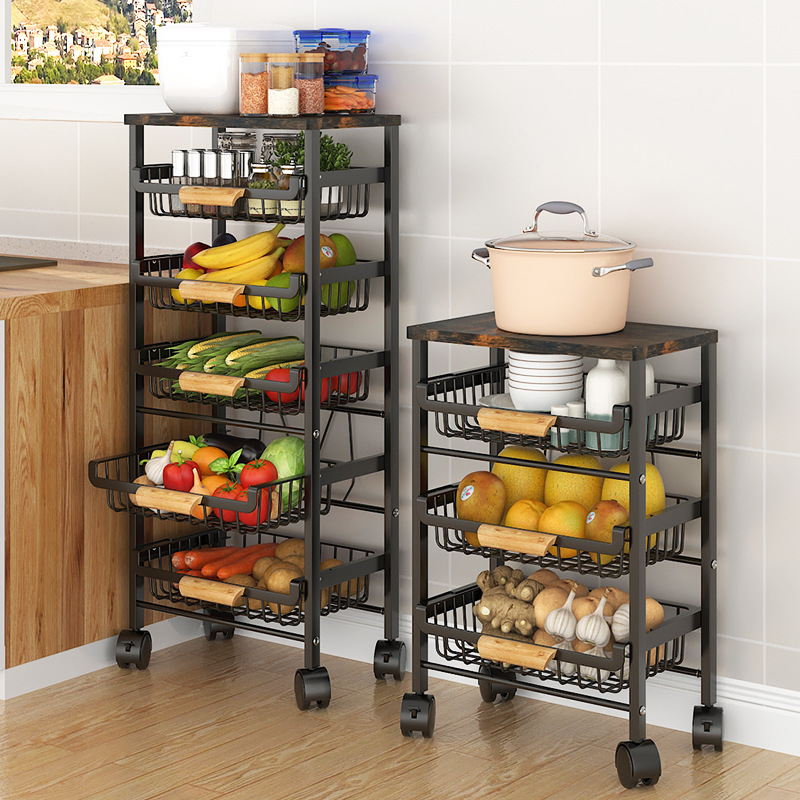 5 Tier Wire Fruit Basket - Kit - Food Storage Without Pantry 评论和价格