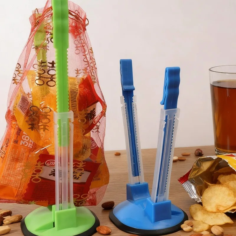 Hands Free Baggy Rack Clip Adj - Food Storage Reusable Bags 评论和价格
