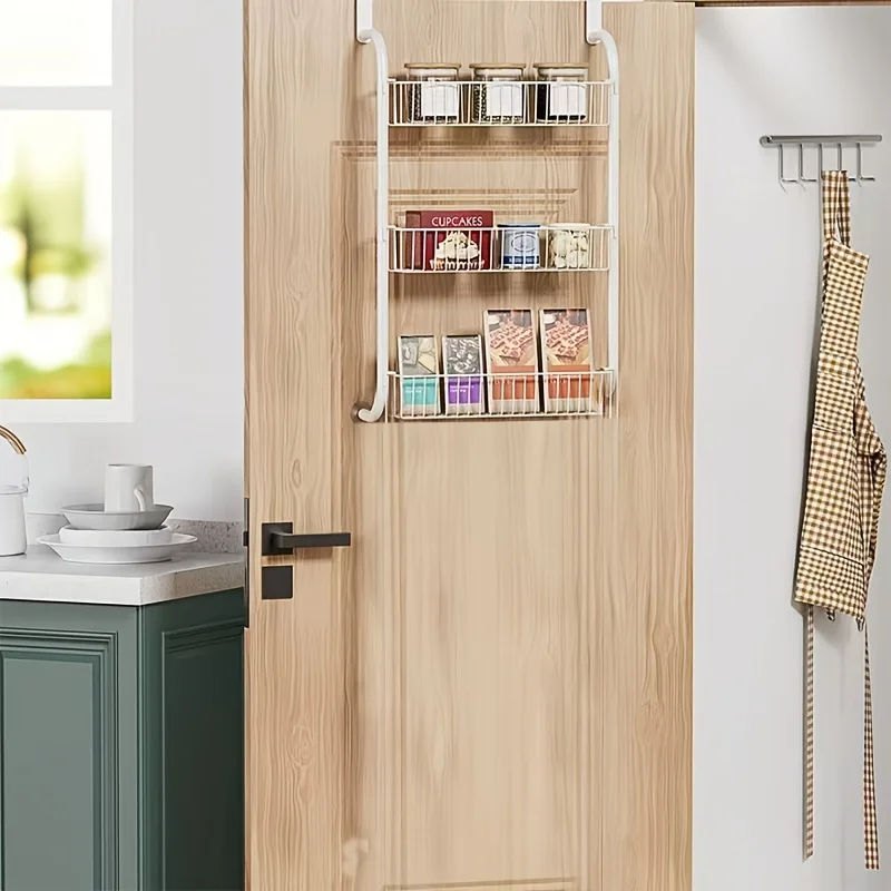 2-8 Tier Door-Mounted Storage  - Food Storage Without Pantry 评论和价格