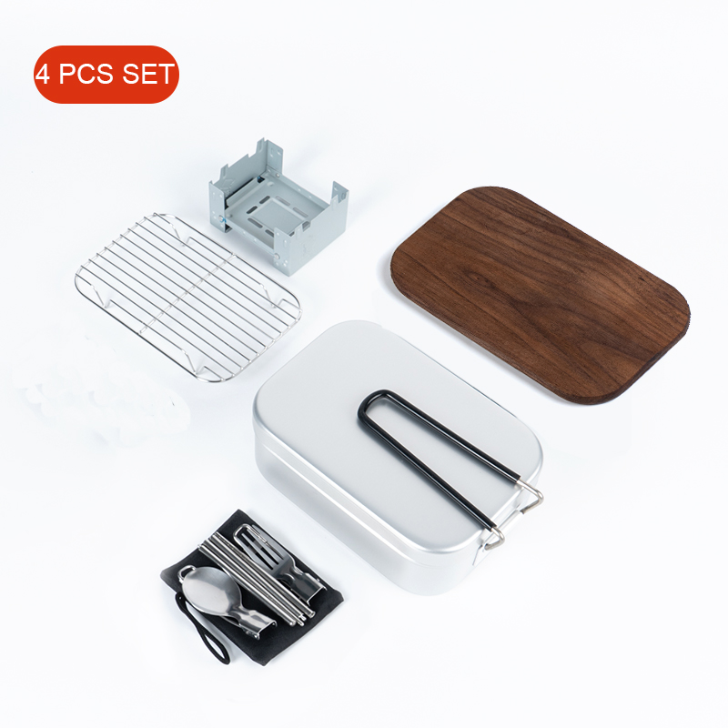 Aluminum Alloy Lunch Box, Stai - Food Storage Aluminum Containers 评论和价格