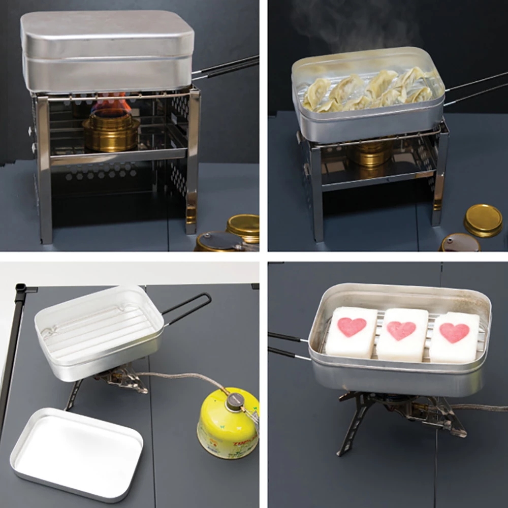 Aluminum Alloy Lunch Box, Stai - Food Storage Aluminum Containers 评论和价格