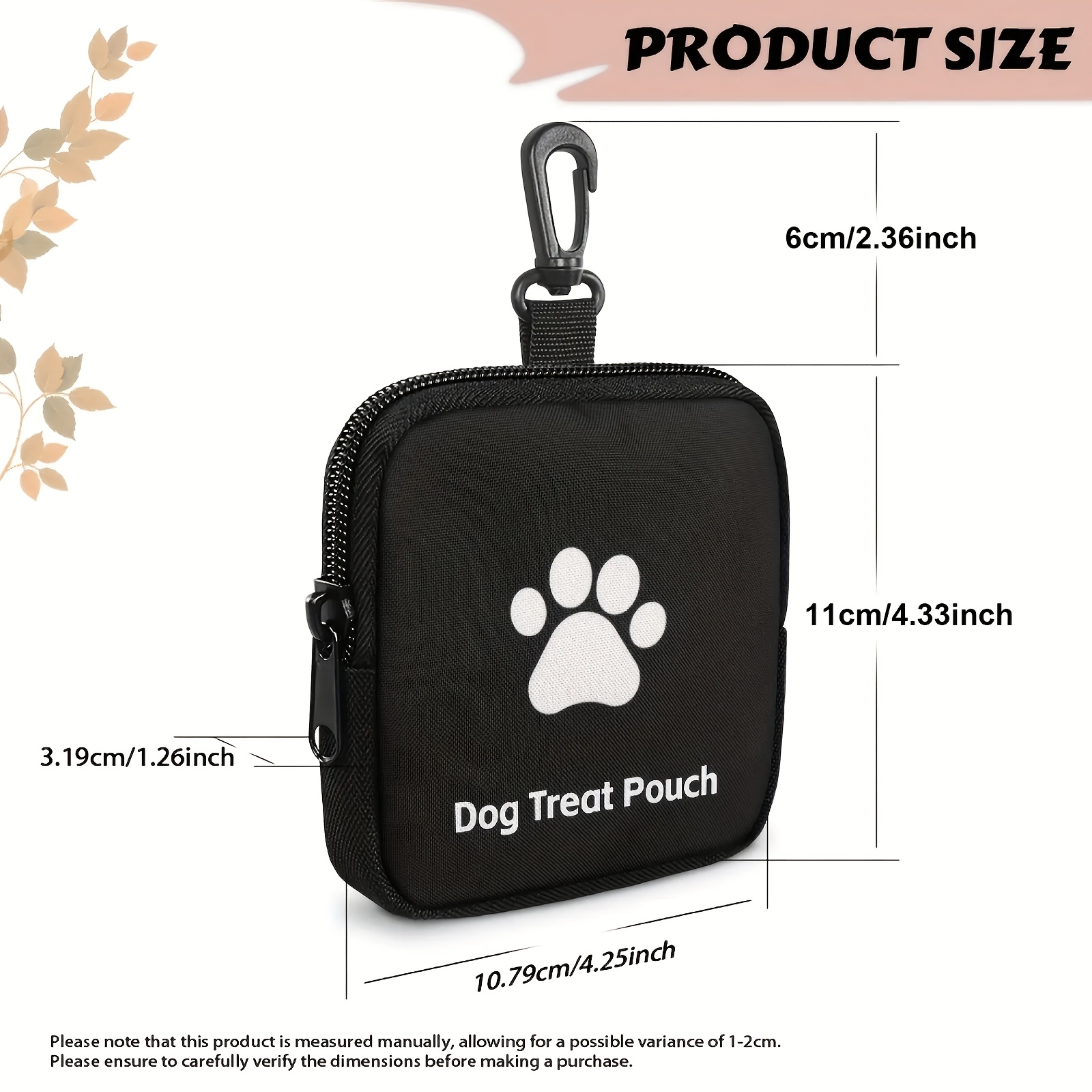 Dog Training Treat Pouch,Trave - Food Storage Roll Bags 评论和价格